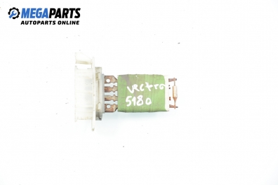 Blower motor resistor for Opel Vectra C 1.8 16V, 110 hp, hatchback, 2003