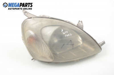 Headlight for Toyota Yaris 1.0 16V, 68 hp, hatchback, 5 doors, 1999, position: right