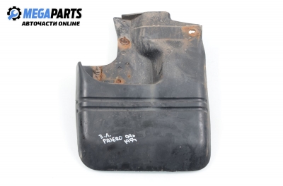 Mud flap for Mitsubishi Pajero 2.8 TD, 125 hp, 5 doors automatic, 1999, position: rear - left