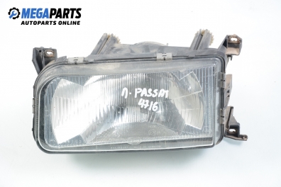 Headlight for Volkswagen Passat (B3) 1.6 TD, 80 hp, station wagon, 1991, position: left