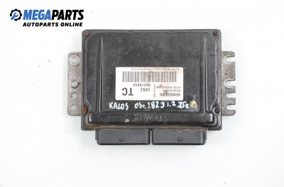 ECU for Daewoo Kalos 1.2, 72 hp, hatchback, 5 doors, 2003 № 96376652