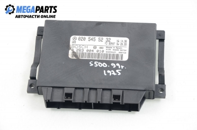 Parking sensor control module for Mercedes-Benz S W220 5.0, 306 hp, 1999 № 020 545 52 32