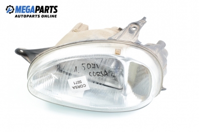 Headlight for Opel Corsa B 1.5 D, 50 hp, 5 doors, 1995, position: left