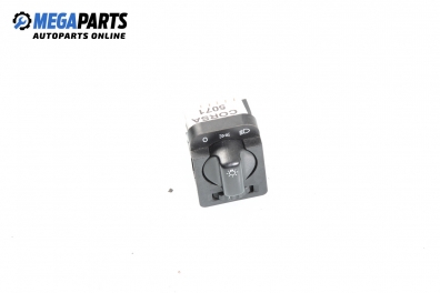 Lights switch for Opel Corsa B 1.5 D, 50 hp, 5 doors, 1995