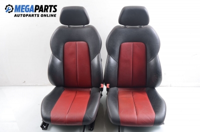 Leather seats for Mercedes-Benz SLK-Class R170 2.0 Kompressor, 163 hp, cabrio, 2002