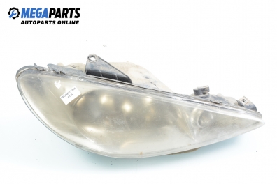 Headlight for Peugeot 206 1.9 D, 69 hp, hatchback, 5 doors, 2001, position: right