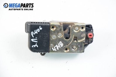 Lock for Peugeot 406 1.8 16V, 110 hp, sedan, 1998, position: rear - left