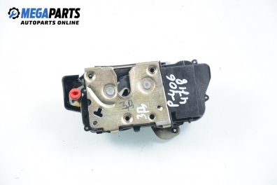 Lock for Peugeot 406 1.8 16V, 110 hp, sedan, 1998, position: rear - right