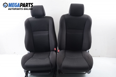 Seats set for Toyota Yaris 1.5 VVT-i, 106 hp, hatchback, 3 doors, 2001