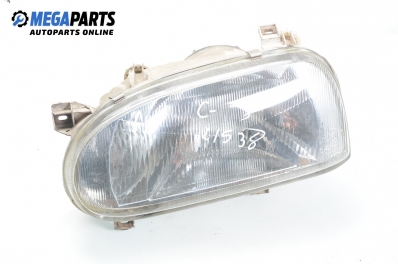 Headlight for Volkswagen Golf III 1.4, 60 hp, 3 doors, 1992, position: left