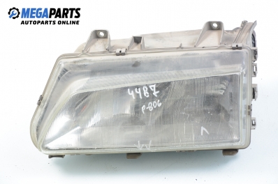 Headlight for Peugeot 806 2.0, 121 hp, 1995, position: left