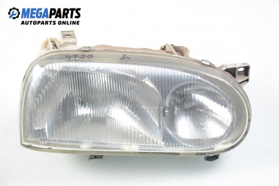 Headlight for Volkswagen Golf III 1.6, 101 hp, 5 doors, 1997, position: right Depo