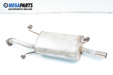 Rear muffler for Mitsubishi Carisma 1.8, 115 hp, sedan, 1997