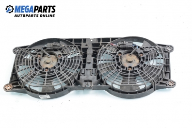 Cooling fans for Ssang Yong Rexton (Y200) 2.7 Xdi, 163 hp automatic, 2005