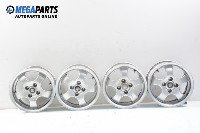 Alloy wheels for Seat Ibiza (6K) (1993-2002) 14 inches, width 6, ET 38 (The price is for the set)