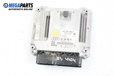 ECU for Audi A3 (8P) 1.6 FSI, 115 hp, 2006 № Bosch 0 261 S02 021