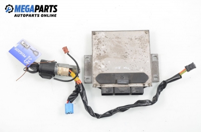 ECU cu cheie de contact pentru Peugeot 206 1.1, 60 cp, hatchback, 3 uși, 2004 № IAW 48P2.76