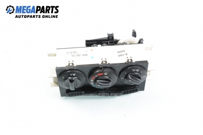 Air conditioning panel for Mercedes-Benz A-Class W168 1.6, 102 hp, 5 doors, 1999 № A 168 830 0485