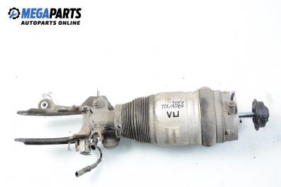Air shock absorber for Volkswagen Touareg 5.0 TDI, 313 hp automatic, 2004, position: front - left
