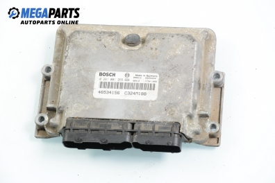 ECU for Fiat Punto 1.9 JTD, 80 hp, 3 doors, 1999 № Bosch 0 281 001 955