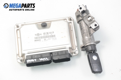 ECU cu cheie de contact pentru Volkswagen Passat (B5; B5.5) 1.9 TDI, 130 cp, combi, 2001 № Bosch 0 281 010 701