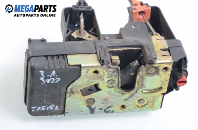 Lock for Opel Zafira A 2.0 16V DI, 82 hp, 2000, position: rear - left