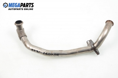 EGR tube for Peugeot 407 2.0 HDi, 136 hp, sedan, 2006