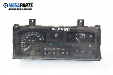 Instrument cluster for Renault Clio I 1.2, 58 hp, 5 doors, 1991