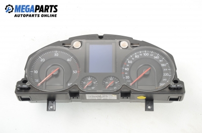 Instrument cluster for Volkswagen Passat (B6) 2.0 TDI, 140 hp, station wagon automatic, 2005