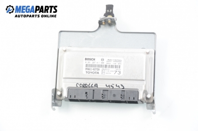 ECU pentru Toyota Corolla (E120; E130) 1.4 VVT-i, 97 cp, hatchback, 5 uși, 2003 № Bosch 0 261 207 411