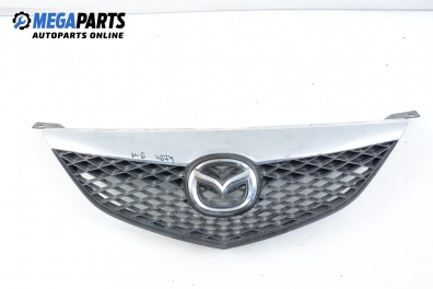 Grill for Mazda 6 2.0 DI, 121 hp, station wagon, 2003