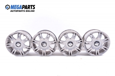 Alloy wheels for Seat Ibiza (2002-2008) 15 inches, width 6 (The price is for the set)