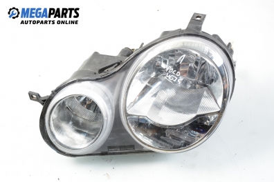 Headlight for Volkswagen Polo (9N/9N3) 1.4 FSI, 86 hp, 3 doors, 2003, position: left Depo 441-115OL