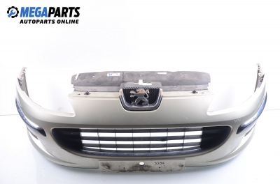 Frontstoßstange for Peugeot 407 2.0 HDi, 136 hp, sedan, 2006, position: vorderseite