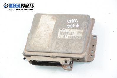 ECU for Peugeot 106 1.0, 50 hp, 3 doors, 1997 № Bosch 0 261 203 943