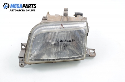 Headlight for Renault Clio 1.2, 58 hp, 5 doors, 1992, position: left