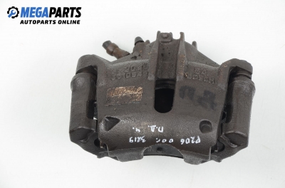 Caliper for Peugeot 206 2.0 HDI, 90 hp, hatchback, 3 doors, 2000, position: front - right