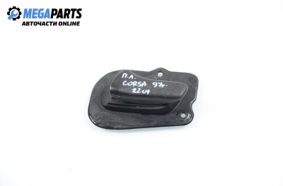 Inner handle for Opel Corsa B 1.0 12V, 54 hp, hatchback, 5 doors, 1997, position: front - left