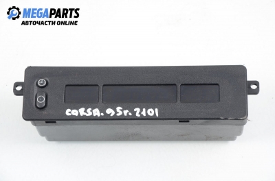 Clock for Opel Corsa B 1.2, 45 hp, 3 doors, 1995