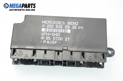 Comfort module for Mercedes-Benz C-Class 202 (W/S) 1.8, 122 hp, sedan, 1996 № 202 820 09 26