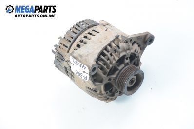 Alternator for Peugeot 306 1.6, 89 hp, hatchback, 1996