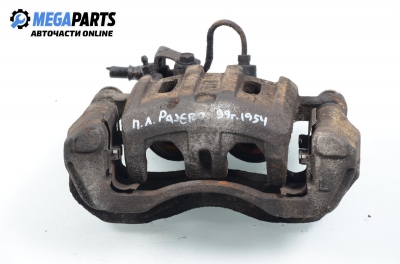 Caliper for Mitsubishi Pajero 2.8 TD, 125 hp, 5 doors automatic, 1999, position: front - left