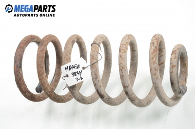 Coil spring for Fiat Marea 1.9 JTD, 110 hp, station wagon, 2001, position: rear