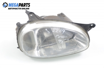 Headlight for Opel Corsa B 1.0 12V, 54 hp, hatchback, 5 doors, 1997, position: right