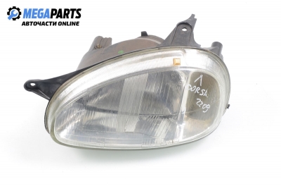 Headlight for Opel Corsa B 1.0 12V, 54 hp, hatchback, 5 doors, 1997, position: left