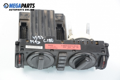 Air conditioning panel for Mercedes-Benz C-Class 202 (W/S) 1.8, 122 hp, sedan, 1994 № 202 830 06 85