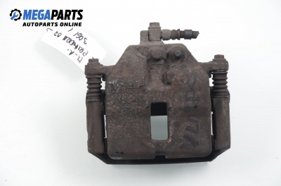 Caliper for Nissan Primera 1.8, 115 hp, hatchback, 2002, position: front - left