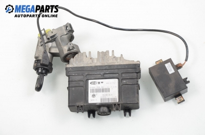 ECU incl. ignition key and immobilizer for Volkswagen Golf III 1.6, 75 hp, 3 doors, 1997 № 61600.256.09