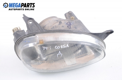 Headlight for Opel Corsa B 1.5 D, 50 hp, hatchback, 5 doors, 1994, position: right