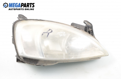 Headlight for Opel Corsa C 1.2, 75 hp, hatchback, 5 doors, 2002, position: right